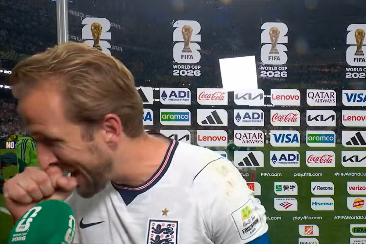 Harry Kane sa „zmenil na Mickey Mouse“, keď anglické eso muselo opustiť „najlepší rozhovor pre BBC všetkých čias“
