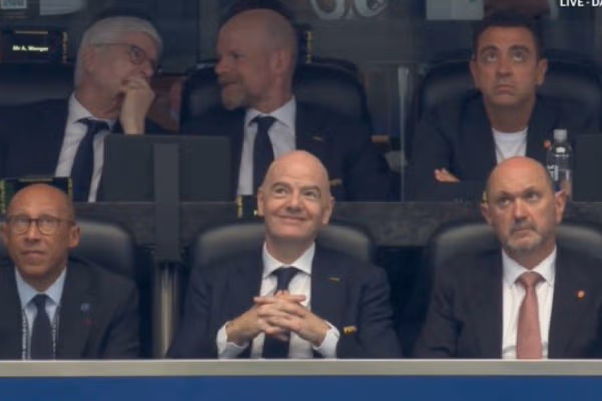 Prezident FIFA Gianni Infantino.