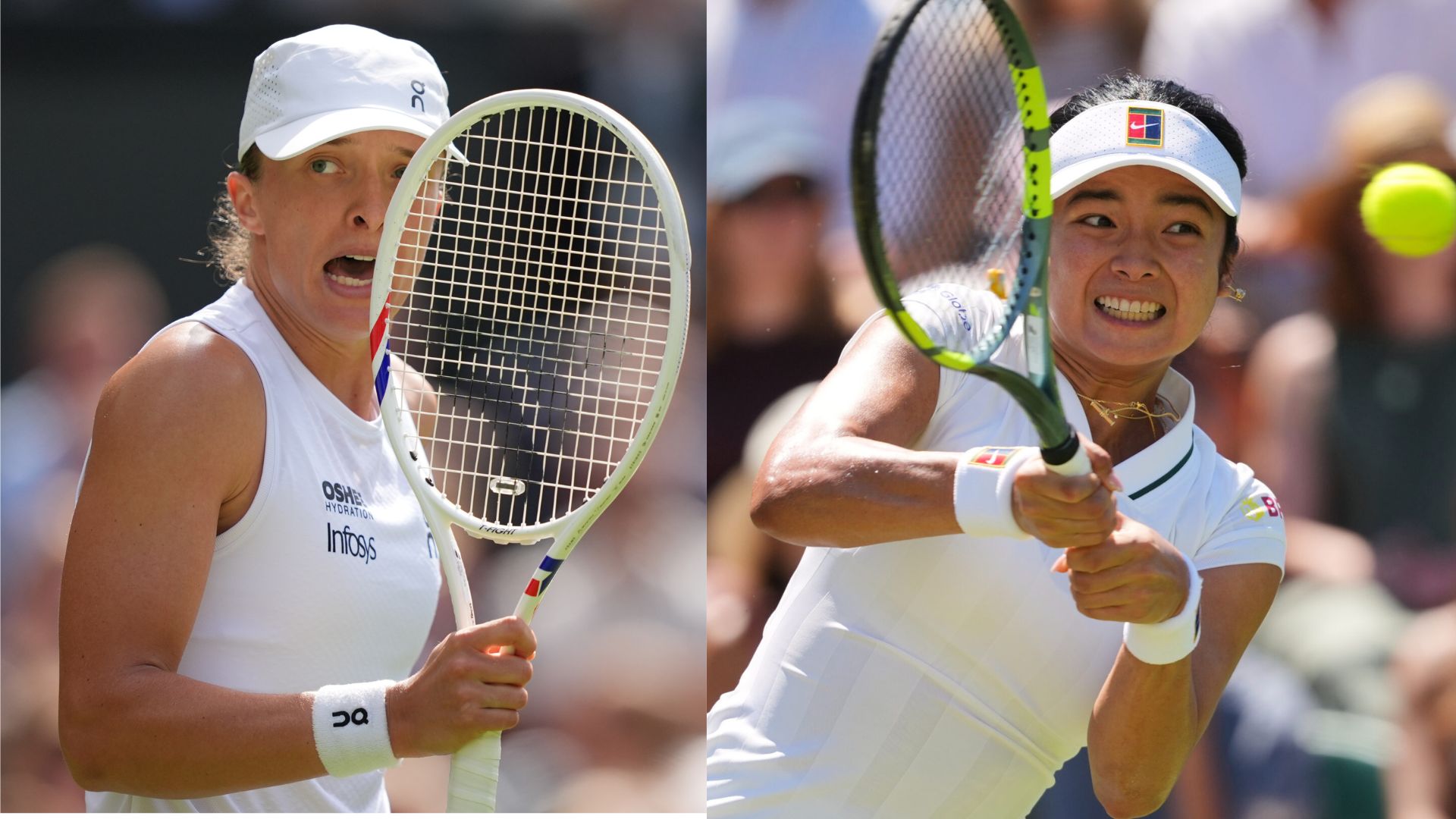 Iga Swiatek z Poľska a Alex Eala z Filipín sa stretli v tretej rane majstrovstiev Wimbledonu 2026.