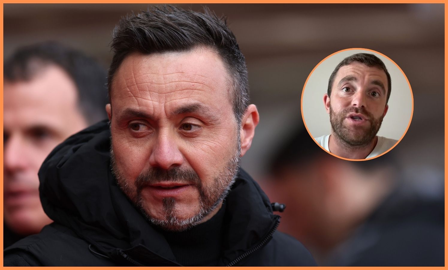 Roberto De Zerbi a Fabrizio Romano
