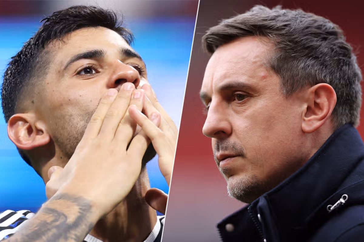 Cristian Romero reagoval na komentáre Garyho Nevilla