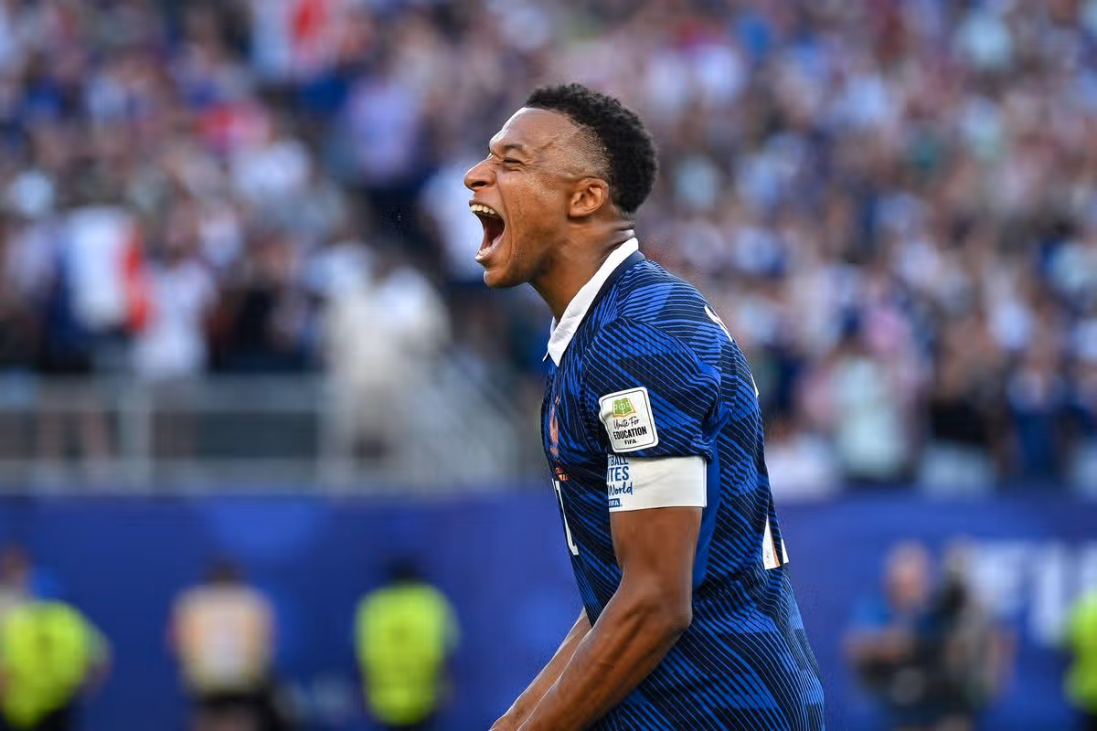 Kylian Mbappe oslavuje víťazstvo vo Francúzsku
