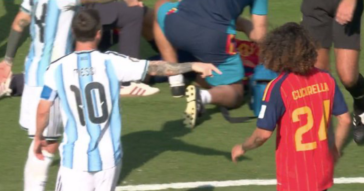 Lionel Messi žiada trest, pretože Marc Cucurella porušuje pravidlá vo finále majstrovstiev sveta | Futbal | Šport