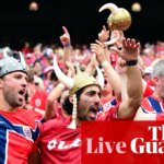 Majstrovstvá sveta 2026: Reakcia Španielska proti Belgicku, Kane potvrdil, že hrá golf s Trumpom, Nórsko proti Anglicku – naživo | Majstrovstvá sveta 2026