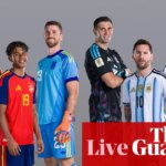 Majstrovstvá sveta 2026: finále Španielska proti Argentíne; Anglicko vyhralo 10-gólový thriller – naživo | Majstrovstvá sveta 2026