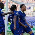 Majstrovstvá sveta Kylian Mbappe Francúzsko vs Paraguaj