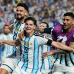 Svetový pohár Julian Alvarez Argentína proti Švajčiarsku