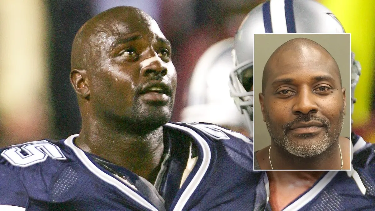 Marcellus Wiley Mugshot a pravidelný obrázok z hracích dní