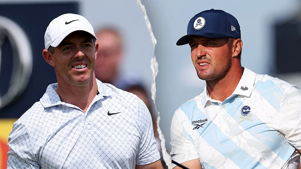 Rory McIlroy a Bryson DeChambeau