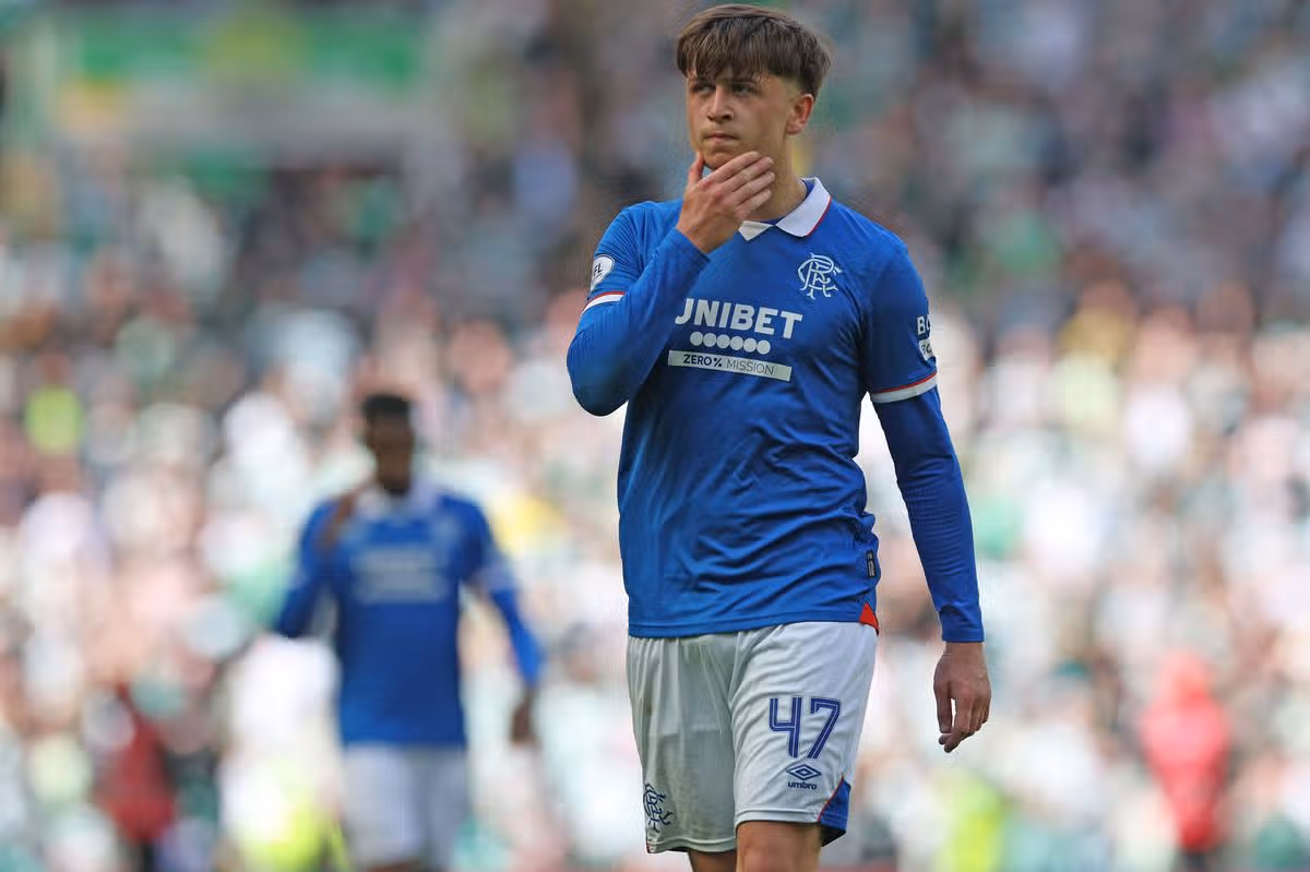 Mladík Tottenhamu Mikey Moore strávil minulú sezónu na hosťovaní v Rangers