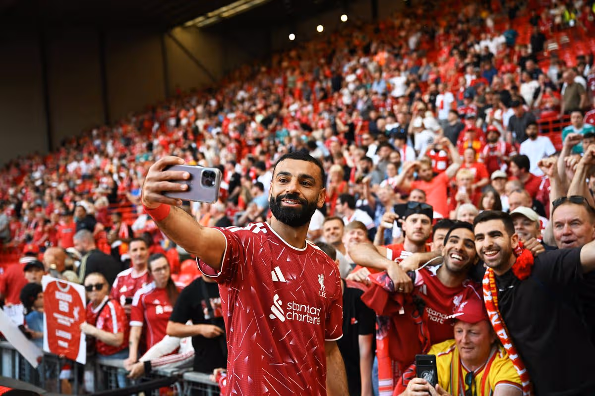 Mohamed Salah opustil Liverpool na konci minulej sezóny