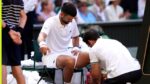 Novak Djokovič utrpel znepokojivé zranenie počas zápasu Felixa Augera s Aliassime vo Wimbledone