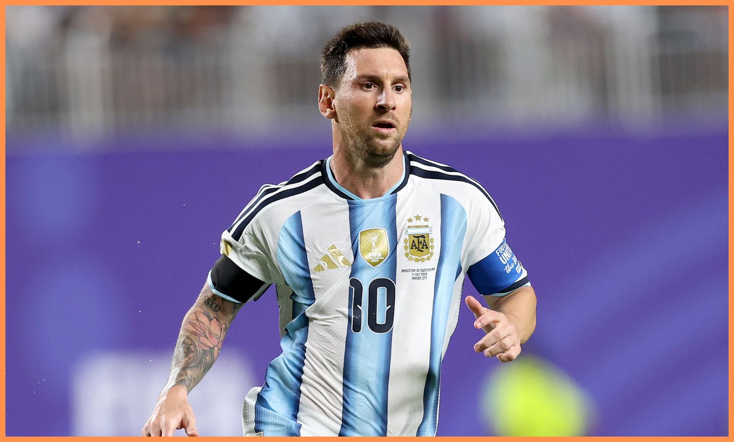 Lionel Messi Argentína