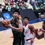 Geo Chiu Terrafirma Dyip počas zápasu proti Titan Ultra Giant Risers v roku 2026 v Pohári guvernérov PBA.