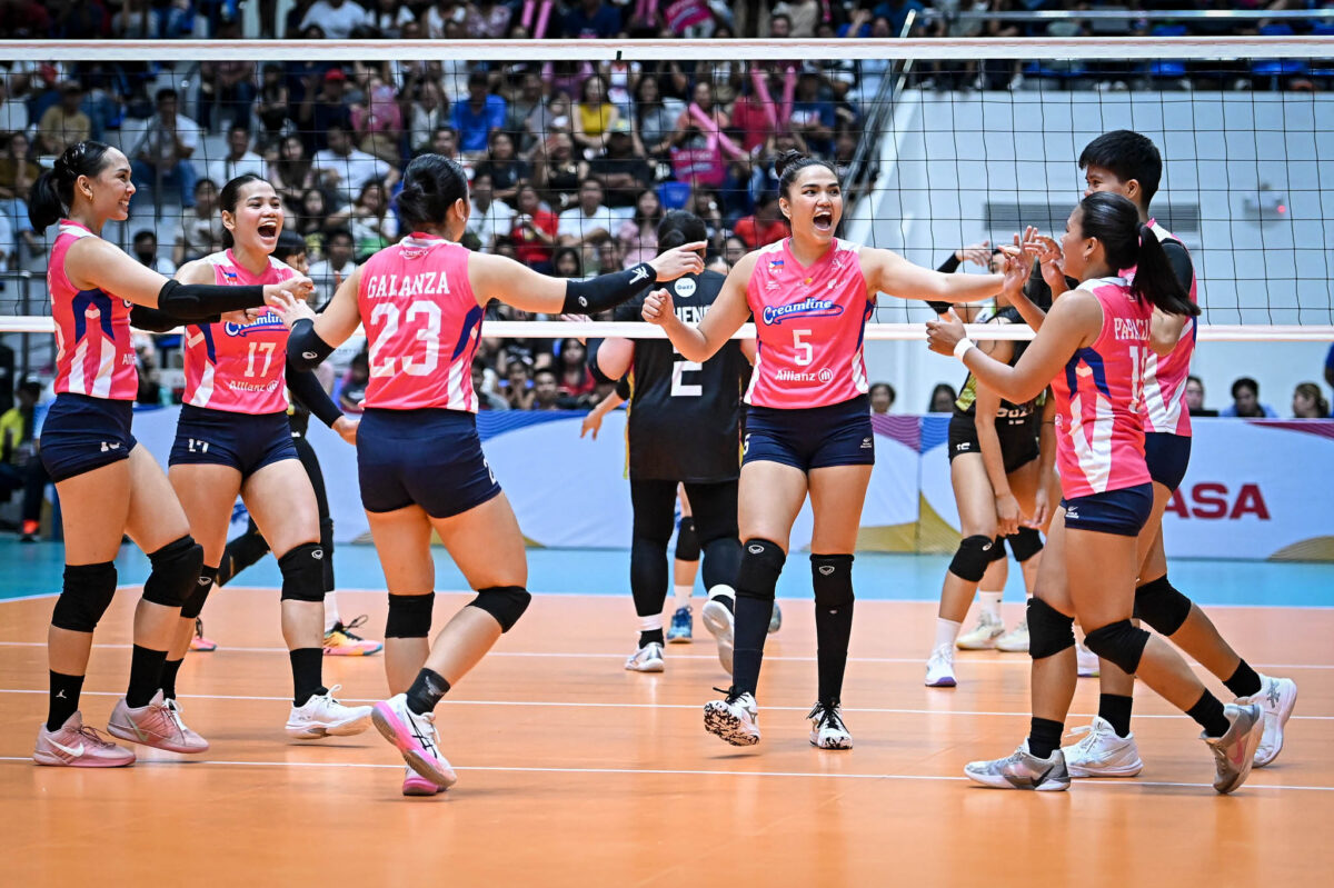 Creamline vs Nxled PVL na turné