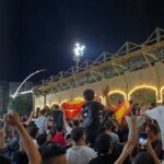 Palestínčania oslavujú víťazstvo Španielska na majstrovstvách sveta | Majstrovstvá sveta 2026