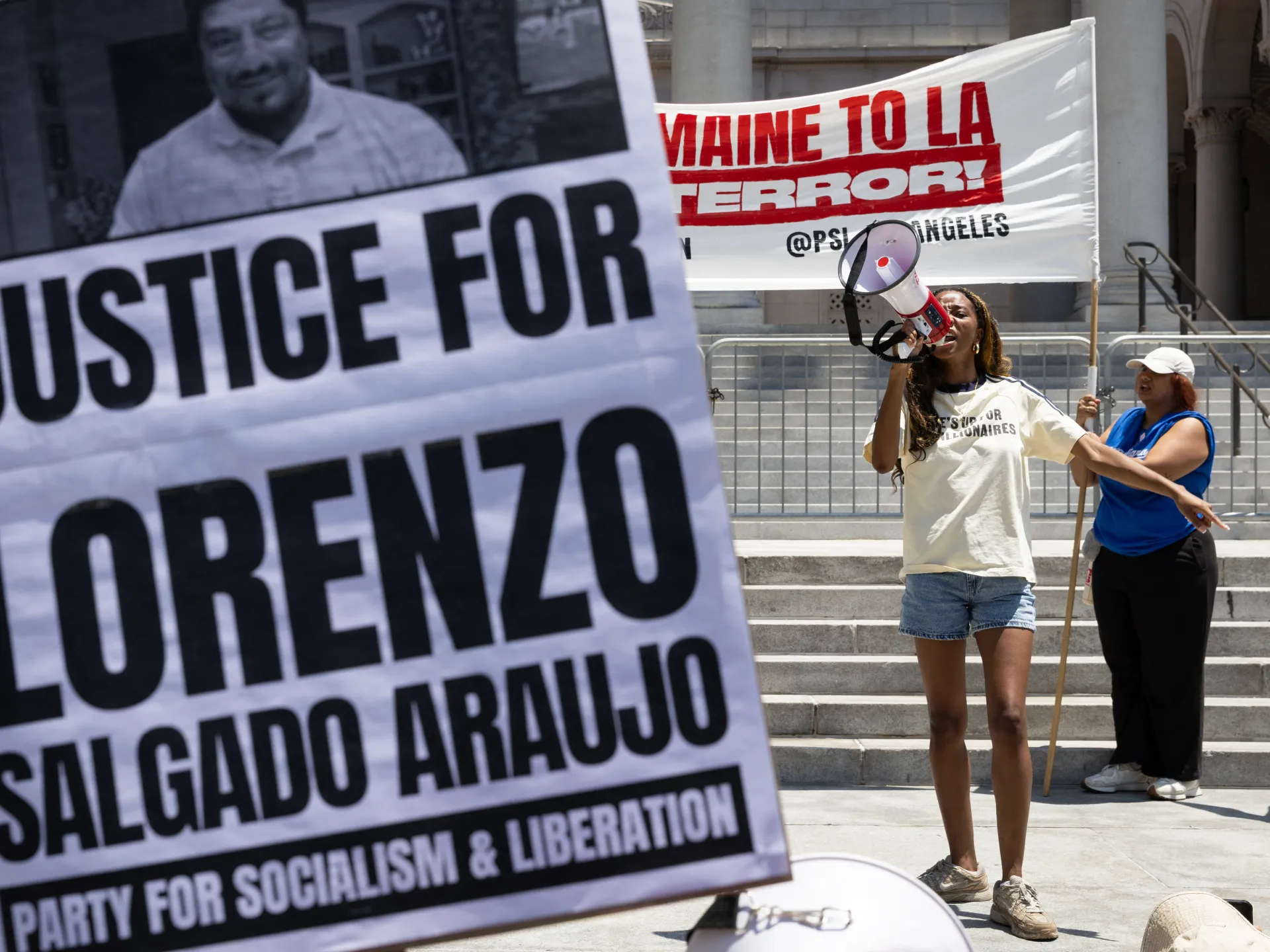 Protesty v Houstone pokračujú proti zabitiu Lorenza Salgada Arauja v ľadovej komore | Správy