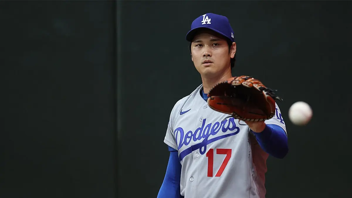 Štartovací nadhadzovač Shohei Ohtani