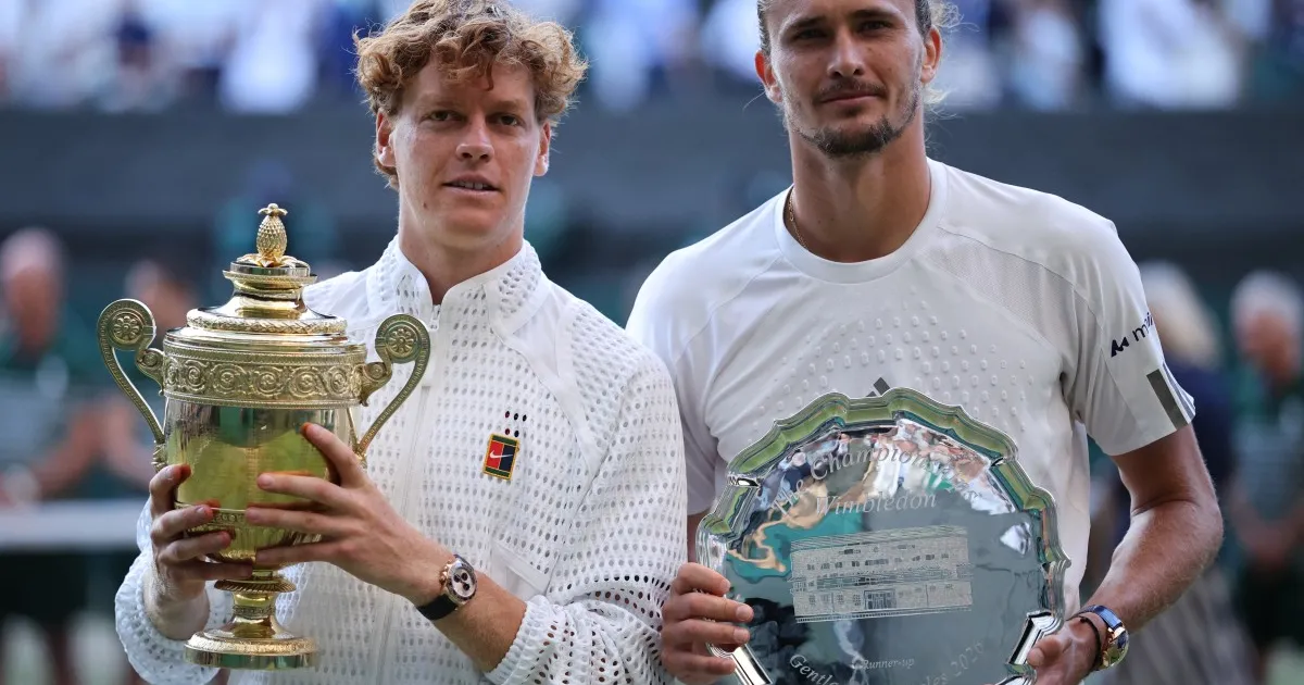 Sinner porazil Zvereva a obhájil titul vo Wimbledone vo dvojhre | Tenisové novinky