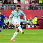 Sledujte: Cristiano Ronaldo strelil prvý gól vo vyraďovacej fáze kariéry