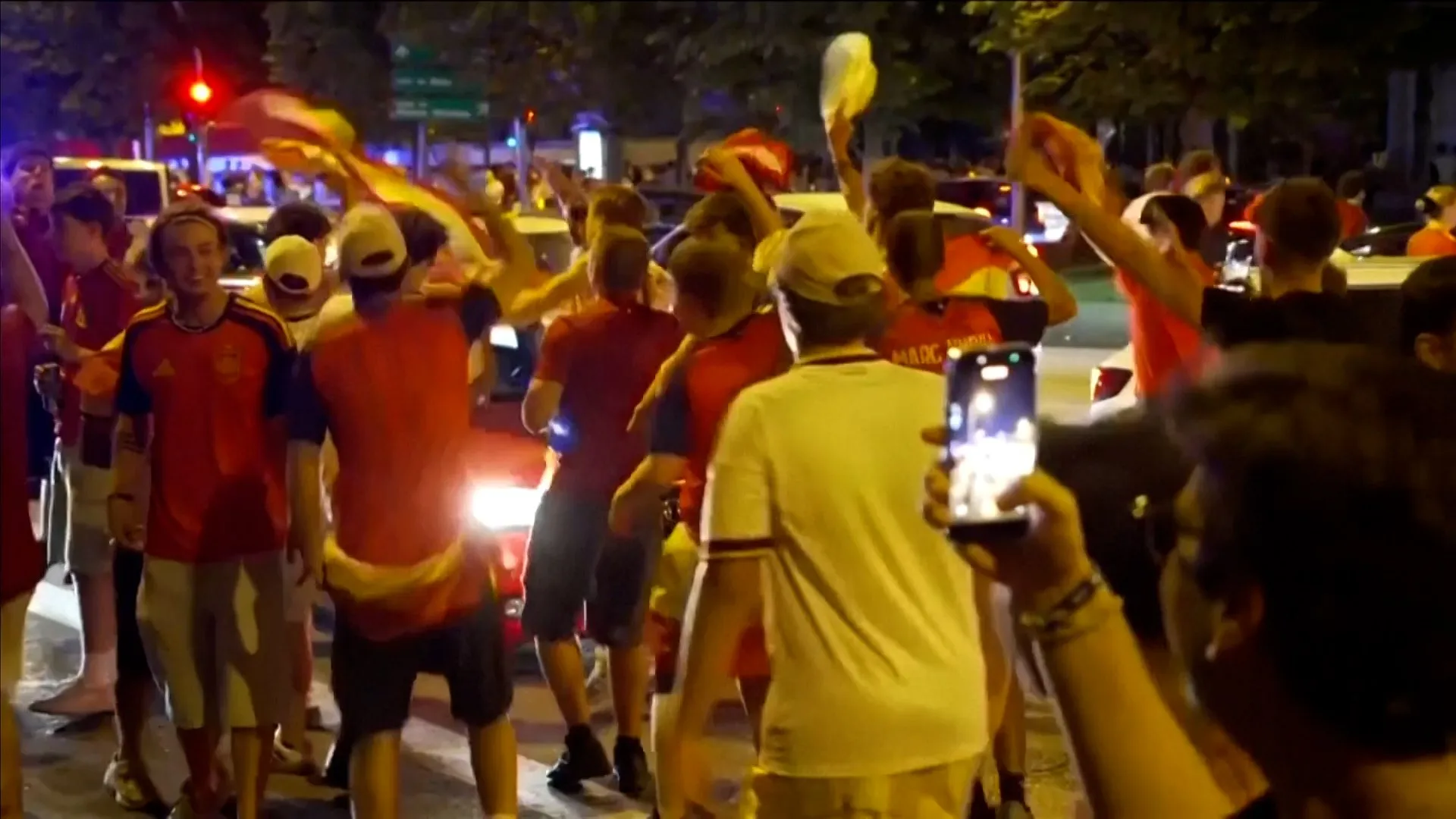 Španielski fanúšikovia vybuchli, keď sa tím dostal do finále majstrovstiev sveta | Majstrovstvá sveta 2026