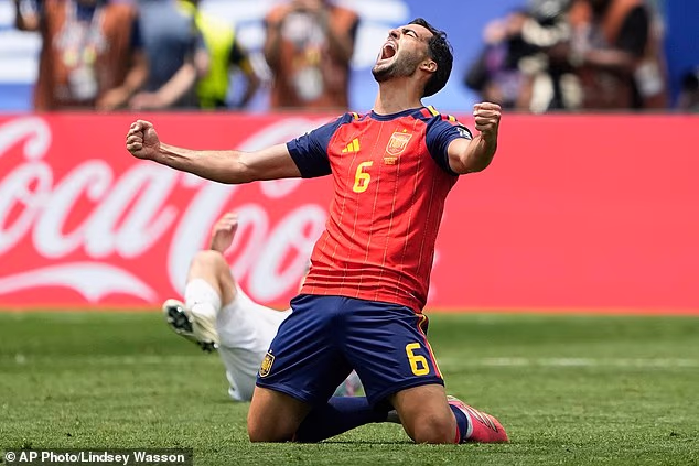 Náhradník Mikel Merino bol opäť hrdinom Španielska, keď dramaticky porazilo Belgicko