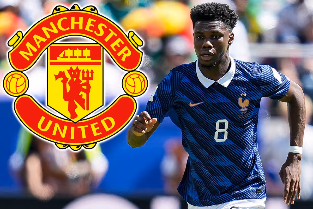 Aurelien Tchouameni z Francúzska hľadá Manchester United