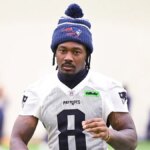 Stefon Diggs kráča smerom k pódiu