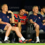 Svetový pohár Erling Haaland Nórsko vs. Anglicko