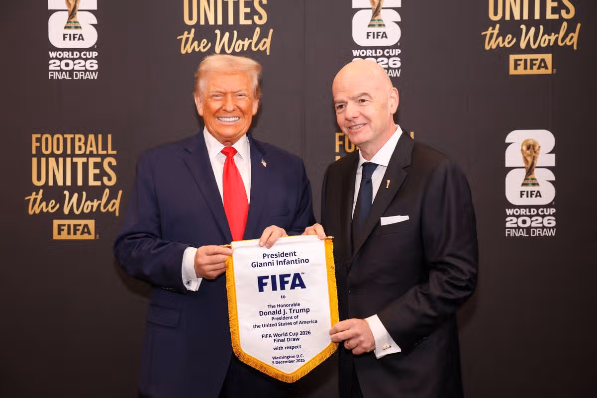 Trump a Infantino