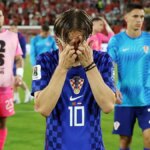 Luka Modrić je po prehre smutný
