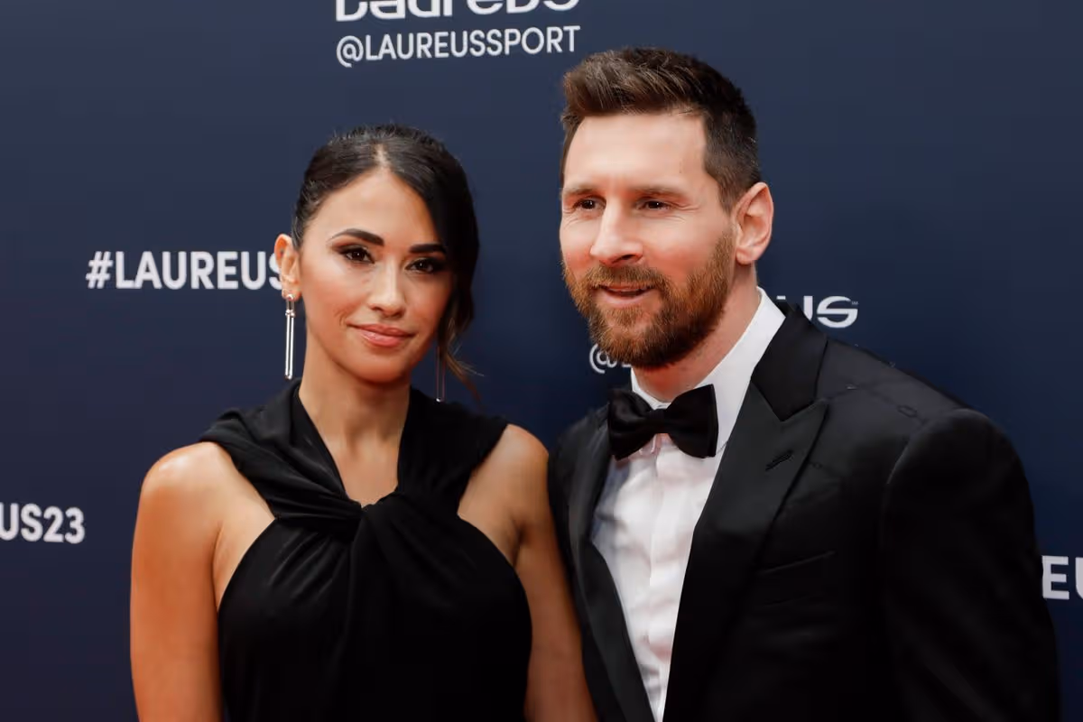 Antonela Roccuzzo a Lionel Messi