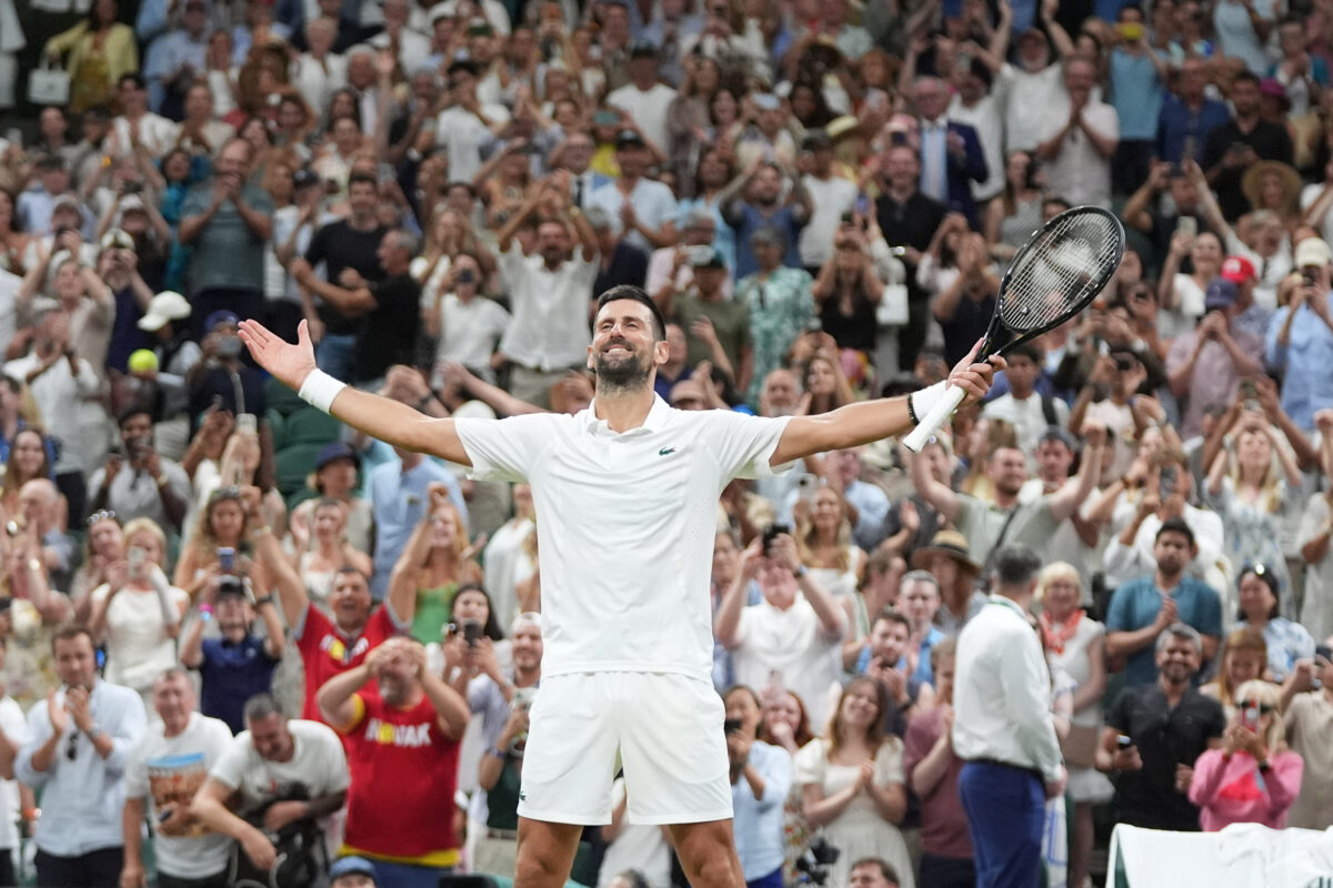 Novak Djokovič vs Felix Auger-Aliassime Wimbledon 2026