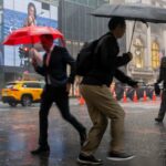 Záverečná správa o počasí na majstrovstvách sveta vo futbale, keď prívalový dážď zaplavil ulice New Yorku