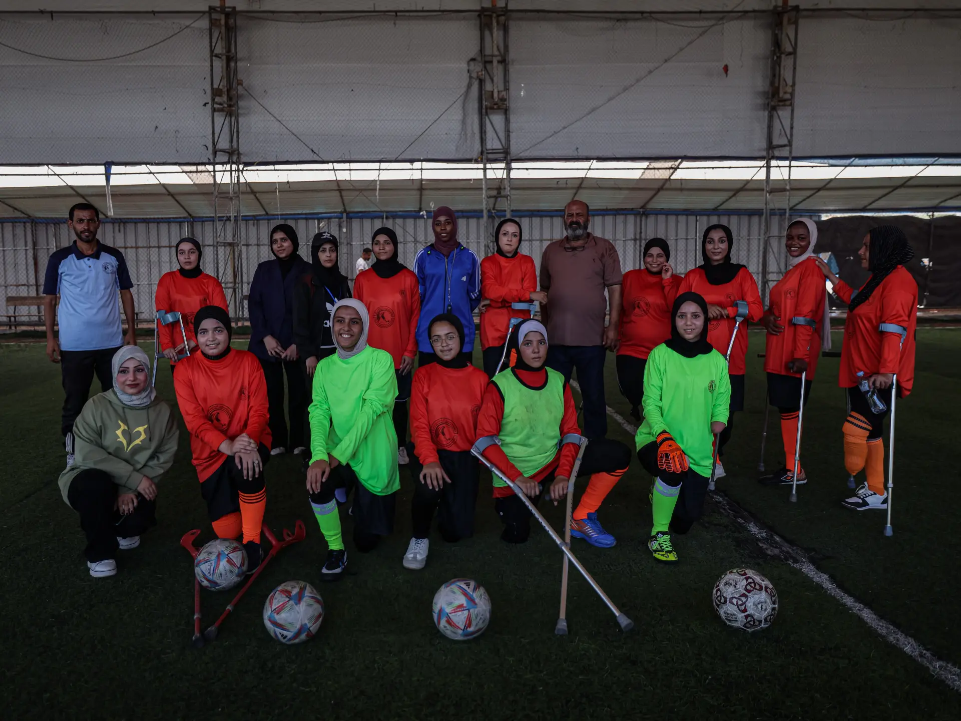 Život po amputácii: Ženy z Gazy sa zotavujú vďaka futbalu | Futbalové správy