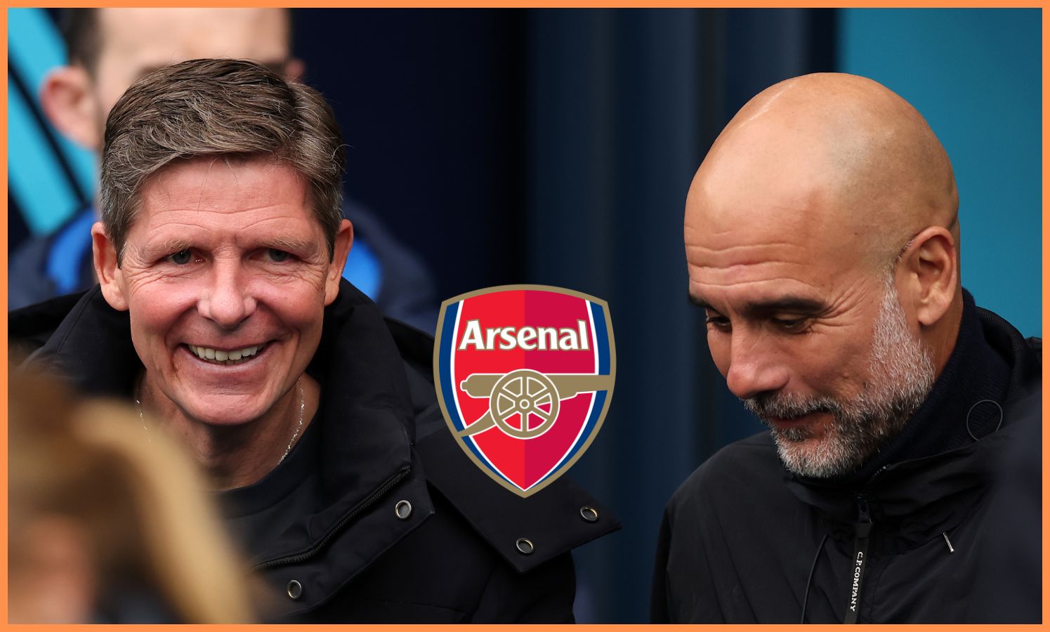 Oliver Glasner a Pep Guardiola