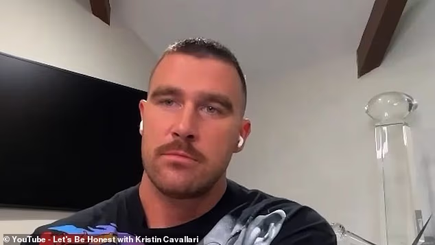 Travis Kelce sa objavil v epizóde podcastu Kristin Cavallari „Let's Be Honest“ v roku 2023
